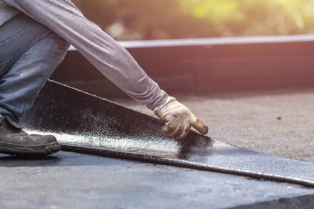 Professional Waterproofing technician working in Chalmers, IN